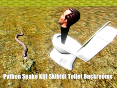 Mchezo Python Nyoka Uaawa Skibidi Choo Backrooms online