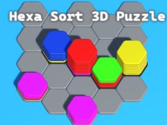 Mchezo Puzzle ya Hexa Sort 3D online