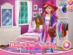 Mchezo Ununuzi wa Sspring wa Boho Chic online