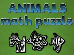 Mchezo Puzzles za Hisab ya Wanyama online