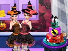Mchezo Keki ya Sherehe ya Halloween online