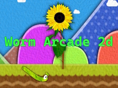 Mchezo Worm Arcade 2D online