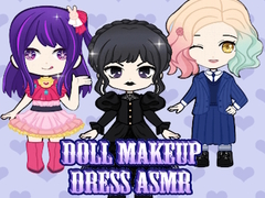 Mchezo Doll Makeup Dress ASMR online