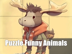 Mchezo Puzzle Wanyama Wenye Vichekesho online