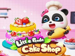 Mchezo Duka la Keki au Panda Mdogo online