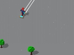 Mchezo Marvel Spider-Man: Ski za Theluji online
