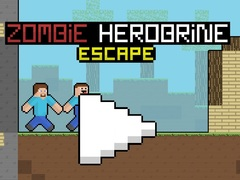 Mchezo Pako kutoka Zombie Herobrine online
