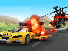 Mchezo Chaos Barabara Vita Gari Mashindano online