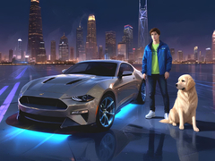 Mchezo Dereva wa Mustang Mjini online