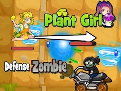 Mchezo Ulinzi wa Msichana Mboga Zombie online