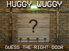 Mchezo Huggy Wuggy Guess mlango sahihi online