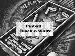 Mchezo Pinball Nyeusi na Nyeupe online