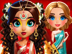 Mchezo Asoka Makeup Mke wa India online