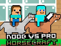 Mchezo Noob dhidi ya Pro HorseCraft online