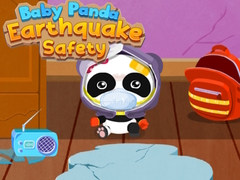 Mchezo Usalama ya Tetemeko la Ardhi kwa Panda Mtoto online