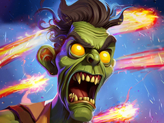 Mchezo Ulinzi wa Zombie: Vita online