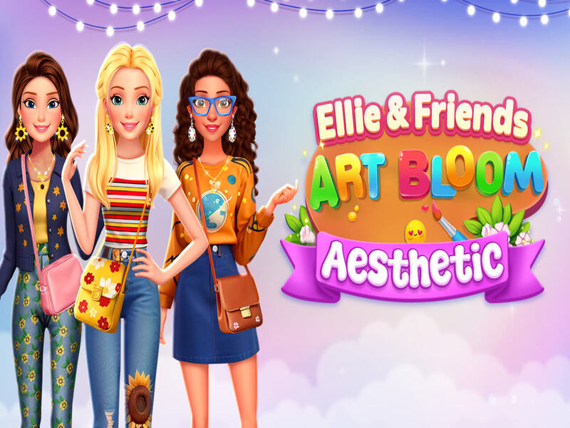Mchezo Ellie na marafiki sanaa Bloom aesthetic online