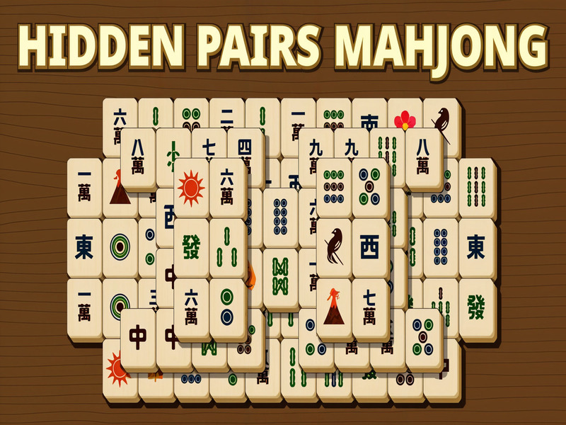 Mchezo Jozi zilizofichwa Mahjong online