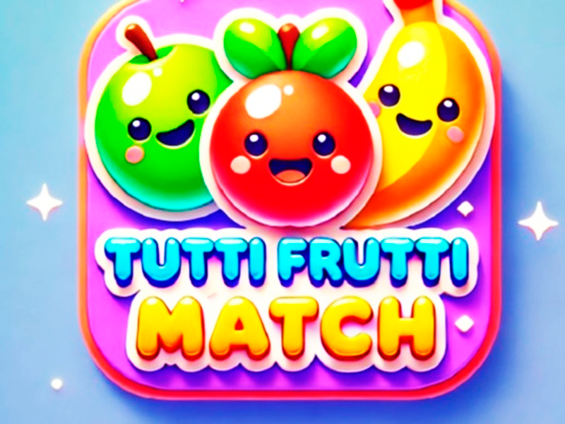 Mchezo Mechi ya Tutti Frutti online
