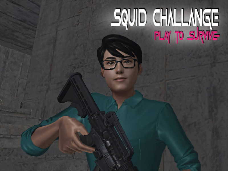Mchezo Changamoto ya squid: Cheza kuishi online
