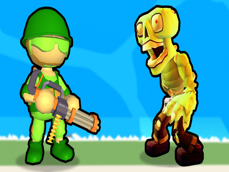 Mchezo Uharibifu wa Stickman Zombie online