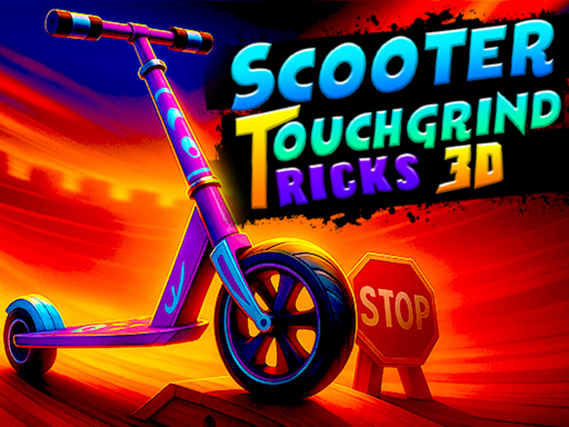 Mchezo Scooter TouchGrind Tricks 3D online