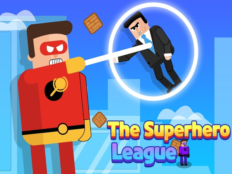 Mchezo Ligi ya Superhero online
