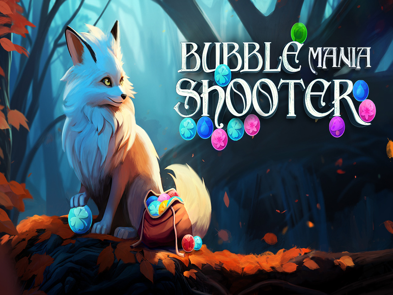 Mchezo Bubble mania risasi online