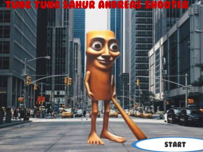 Mchezo Tung Tung Sahur Andreas Shooter online