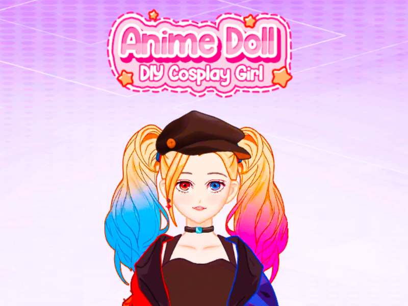 Mchezo Anime doll diy cosplay msichana online