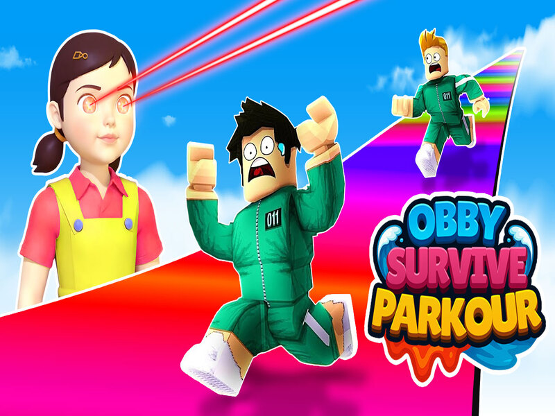Mchezo Obby kuishi Parkour online