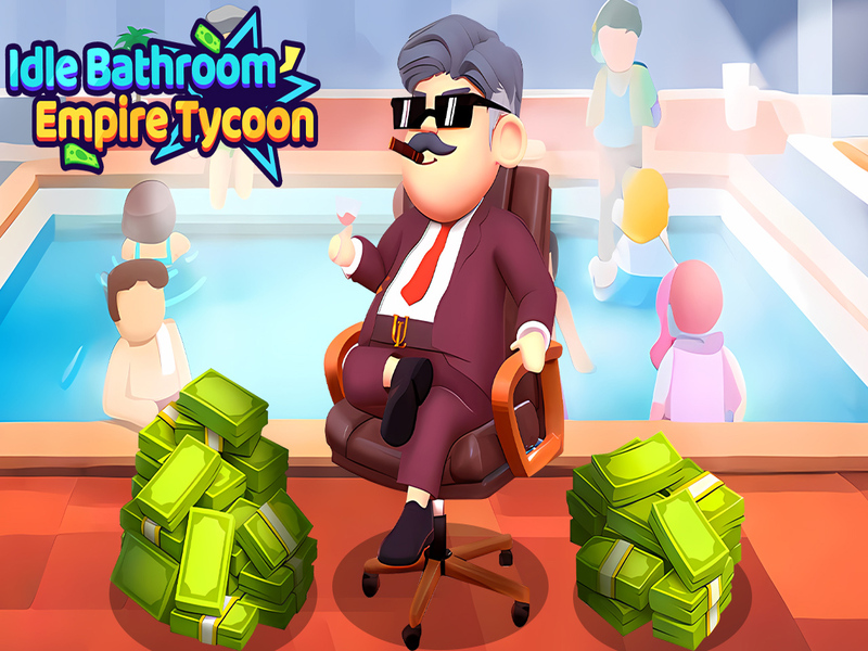 Mchezo Dola ya bafuni ya wavivu tycoon online