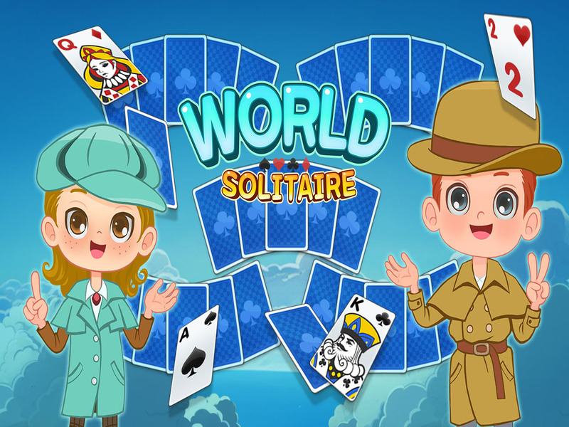 Mchezo Tricheaks za ulimwengu wa solitaire online