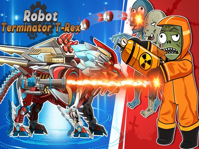 Mchezo Termiler ya Robot T Rex online