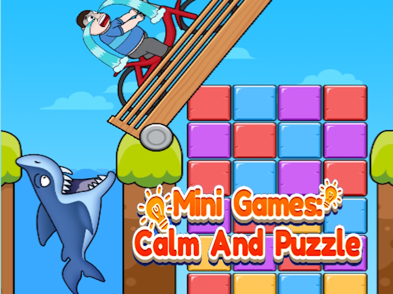 Mchezo Michezo mini utulivu na puzzle online