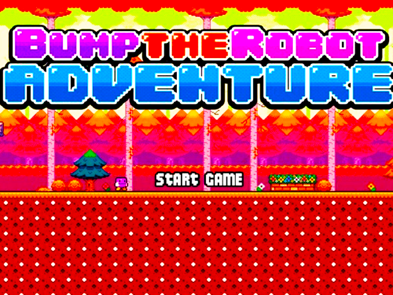 Mchezo Bump adventure ya roboti online