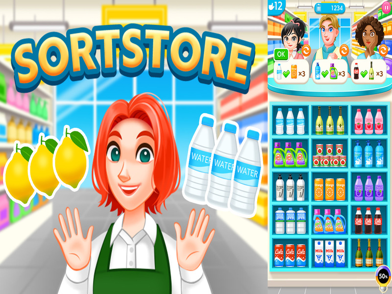 Mchezo SORTSTORE online