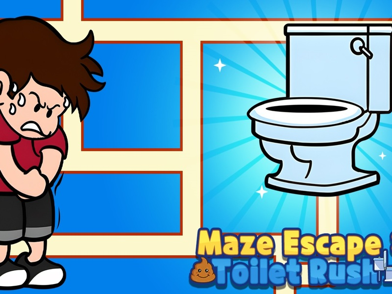 Mchezo Maze kutoroka choo kukimbilia online