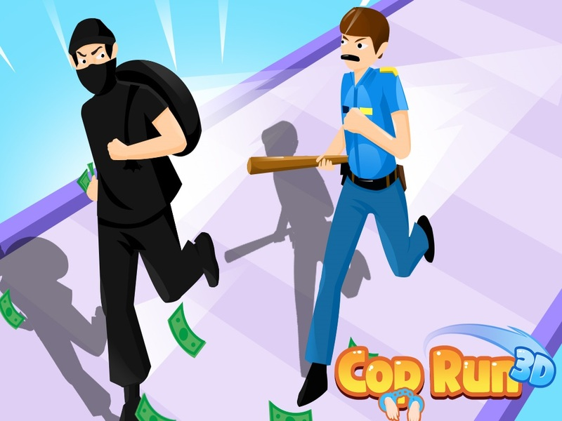 Mchezo Cop Run 3D online