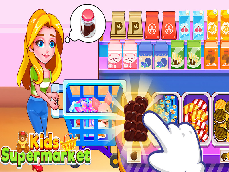 Mchezo Supermarket ya watoto online