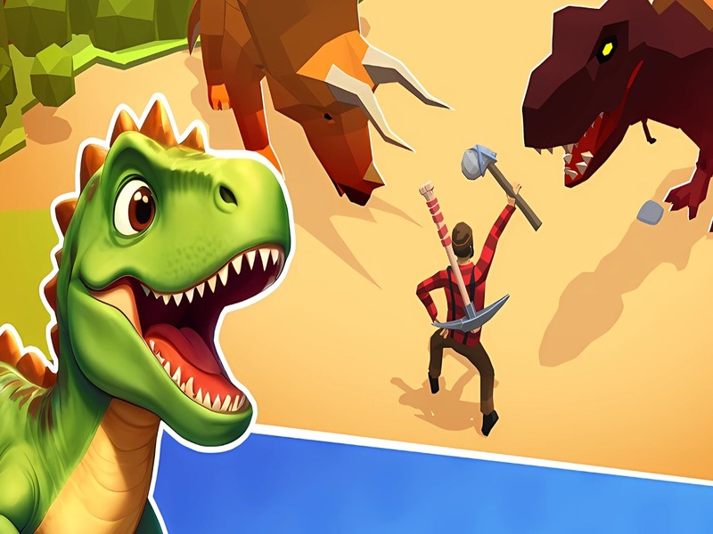 Mchezo Simulator ya DINO ya 3D online