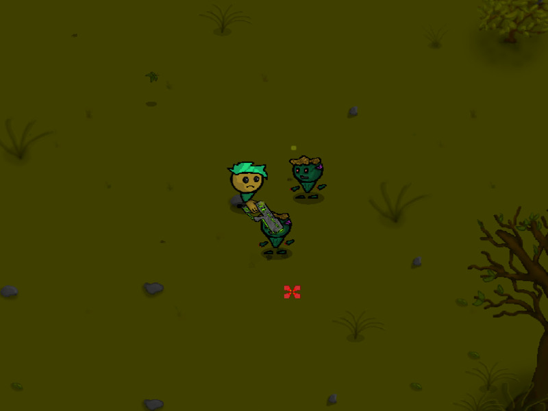 Mchezo Zombies na bunduki online