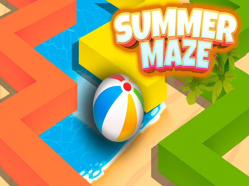 Mchezo Maze ya majira ya joto online