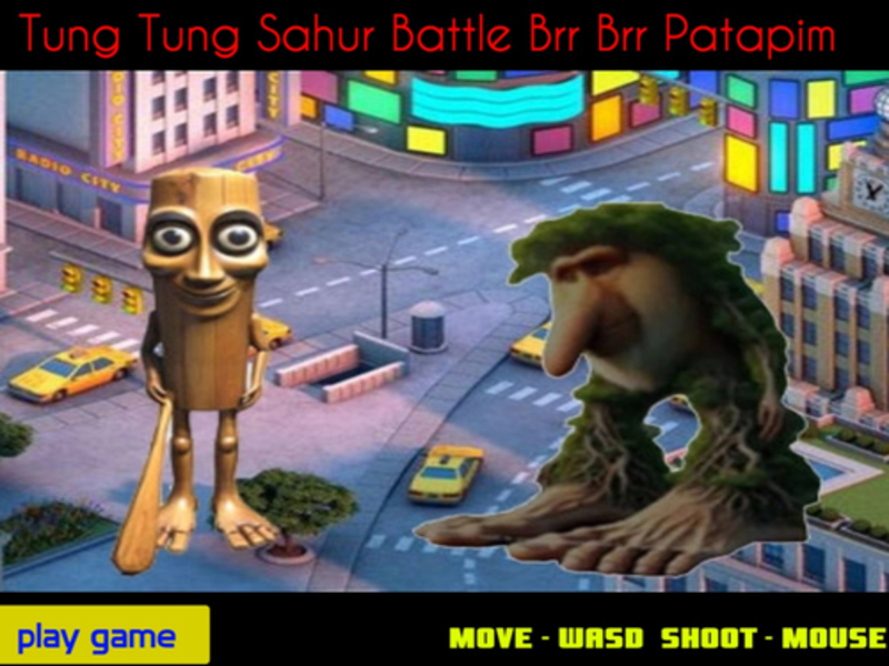 Mchezo Tung Tung Sahur Vita Brr Brr Patapim online