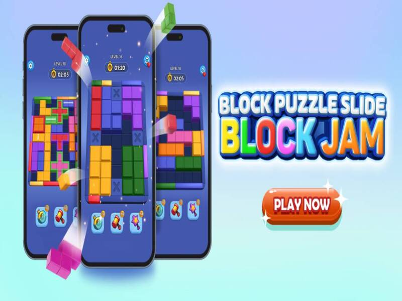Mchezo Zuia puzzle: Slide block jam online