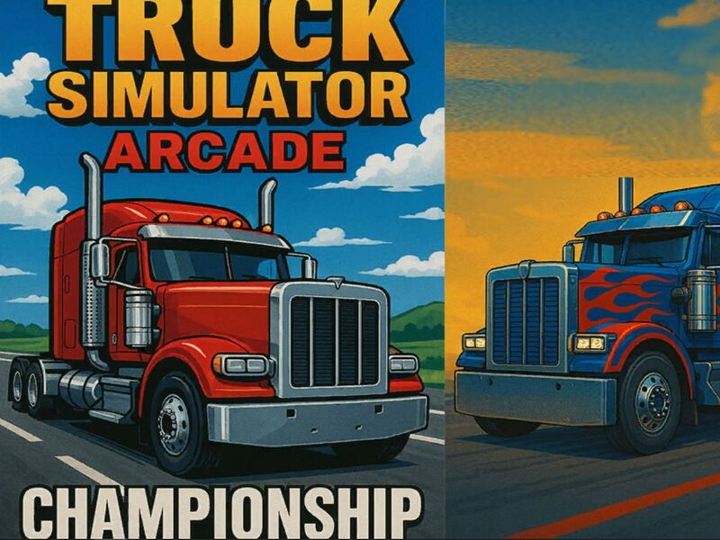 Mchezo Mashindano ya lori Simulator Arcade online