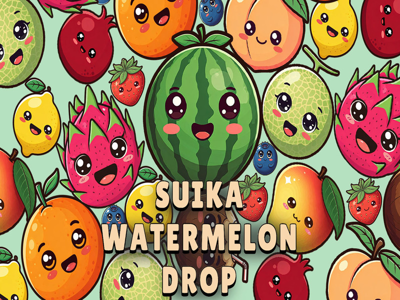 Mchezo Suika Watermelon Tone online