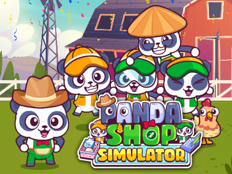 Mchezo Simulator ya Duka la Panda online