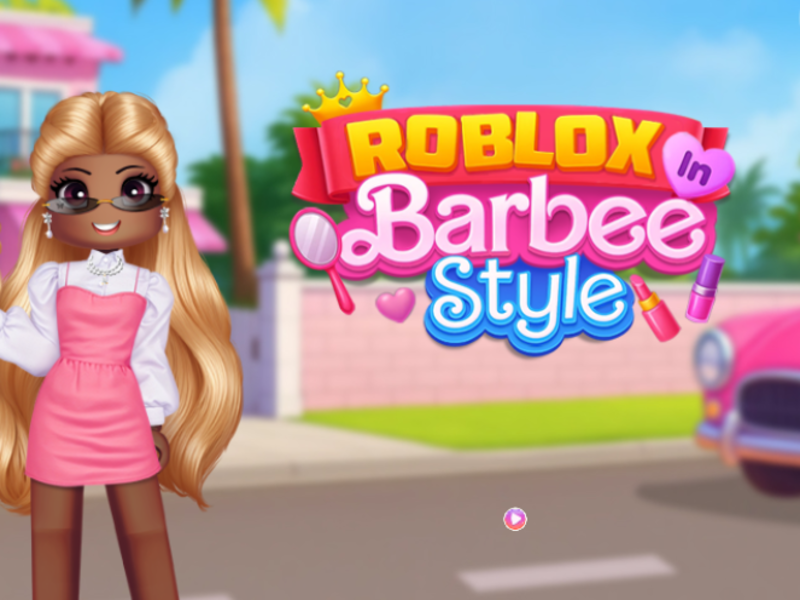 Mchezo Roblox katika mtindo wa Barbie online