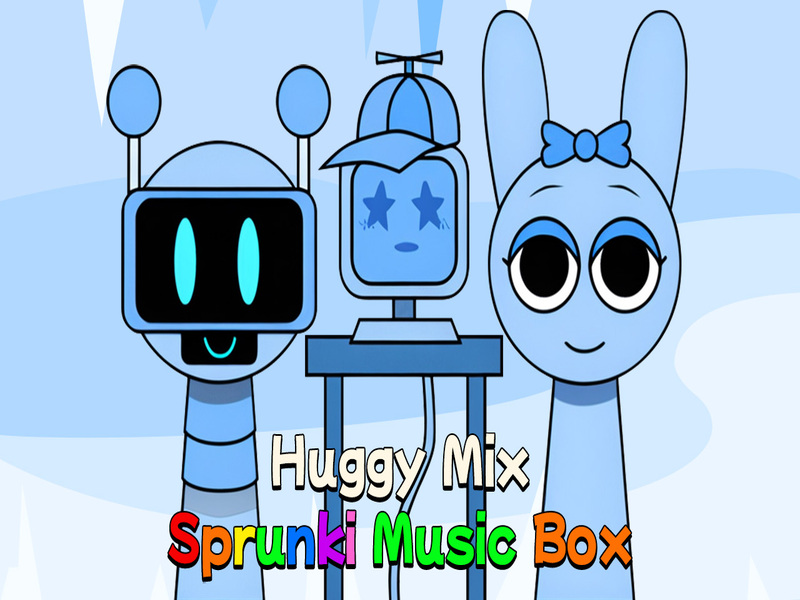 Mchezo Huggy Mchanganyiko wa Sanduku la Muziki la Sprunki online